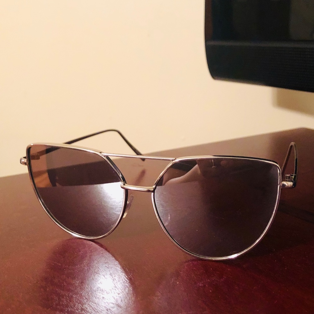 Chrome Silver Sunglasses